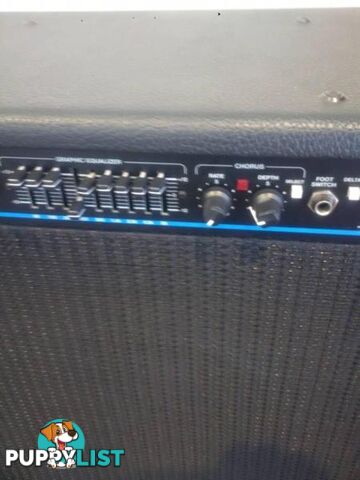 Fender Bass Amp, BXR-200, USA $750. Acoustic Guitar $60