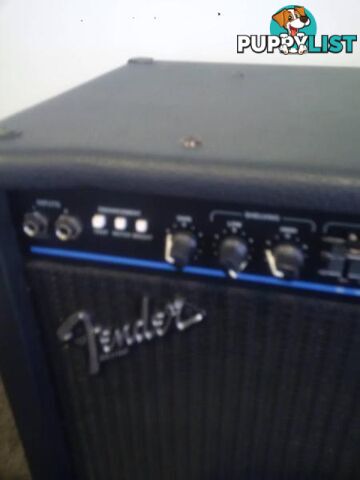 Fender Bass Amp, BXR-200, USA $750. Acoustic Guitar $60