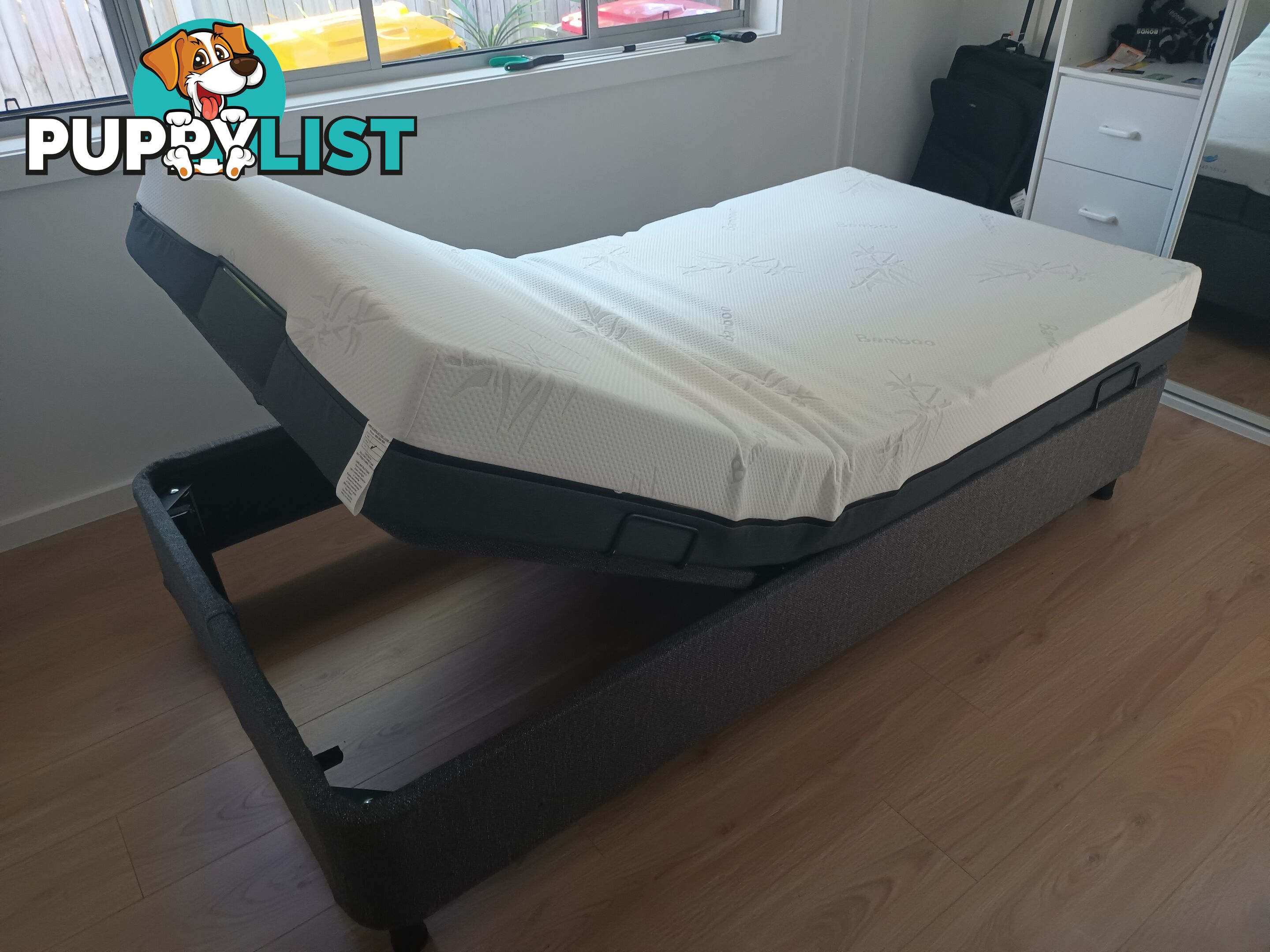 new adjustable bed long single