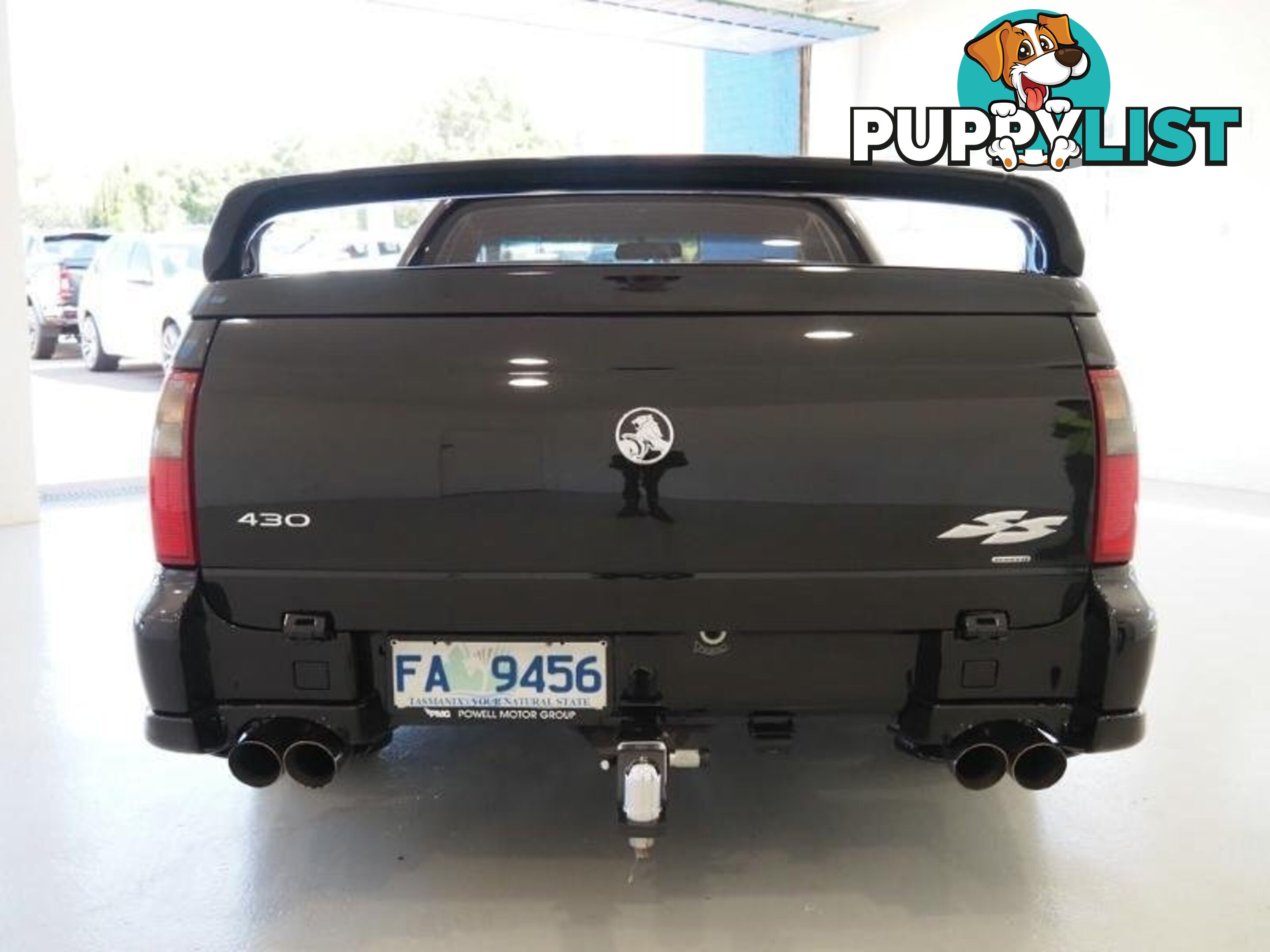2002 HOLDEN UTE SS VU II EXTENDED CAB UTILITY