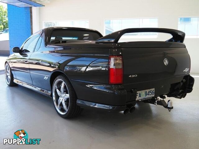 2002 HOLDEN UTE SS VU II EXTENDED CAB UTILITY