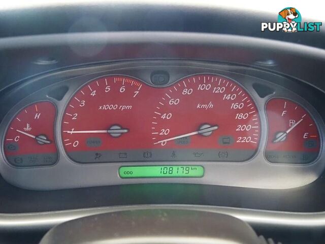 2002 HOLDEN UTE SS VU II EXTENDED CAB UTILITY