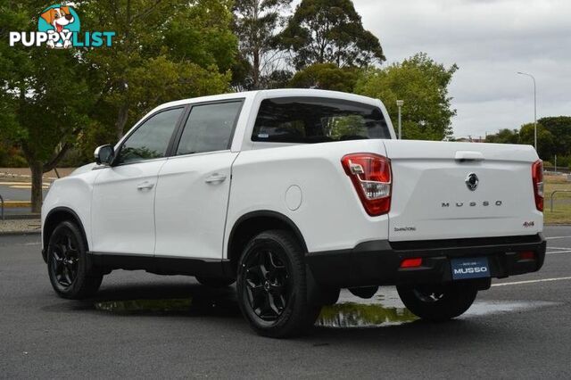 2024 SSANGYONG MUSSO ULTIMATE-LUXURY Q261 MY24 4X4 DUAL RANGE DUAL CAB UTILITY