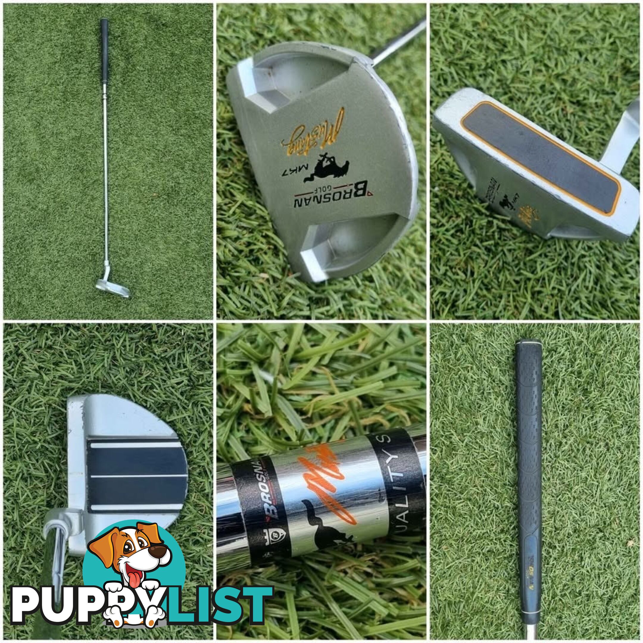 Brosnan Mustang MK7 Complete Golf Package Set Mens Clubs Bag RH