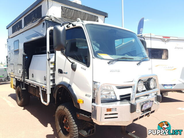 2021 HINO 300 MOTOR CAMPER