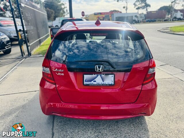 2013 Honda Jazz Vibe GE MY12 Update Hatchback