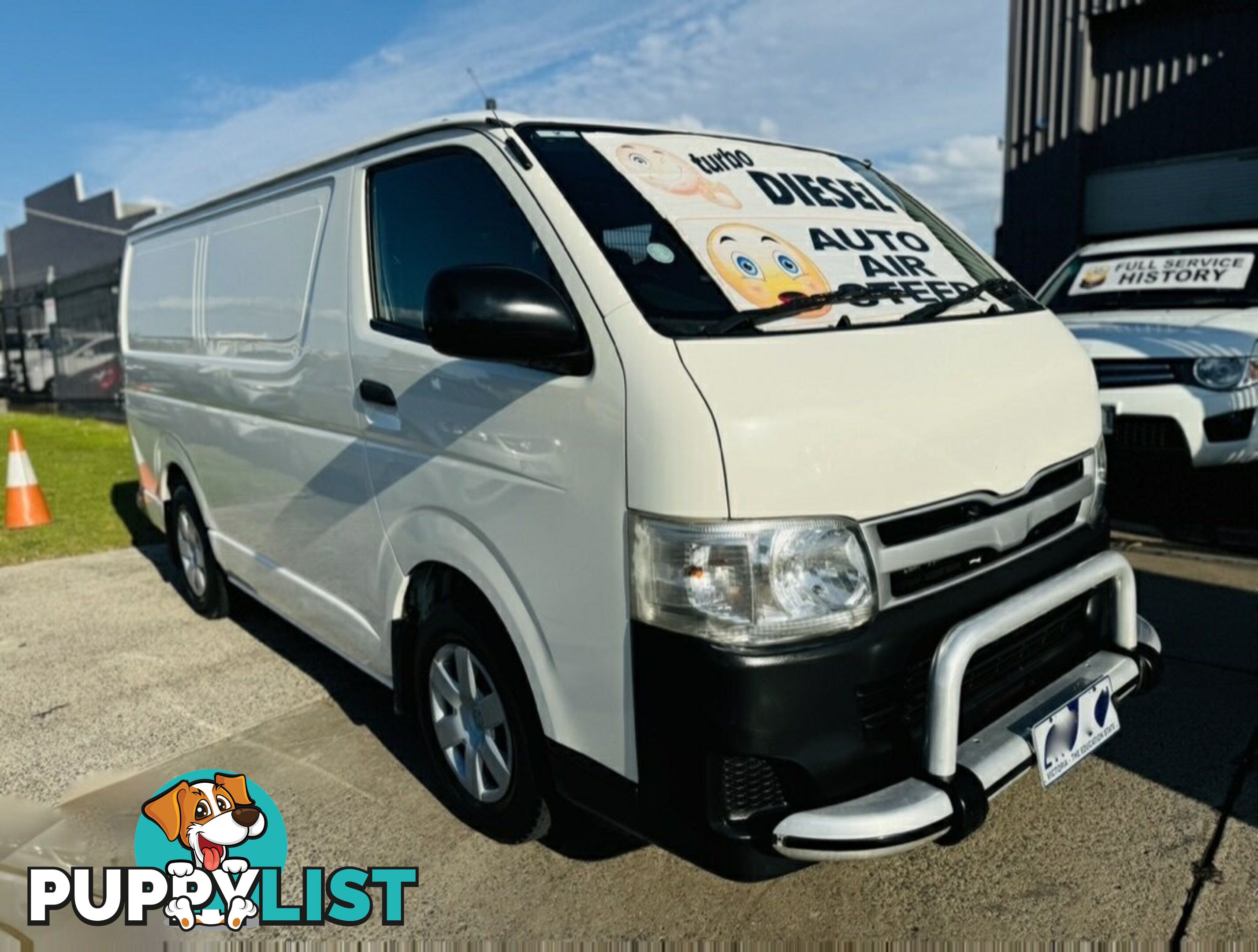 2011 Toyota HiAce LWB KDH201R MY11 Upgrade Van