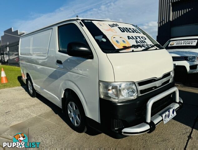 2011 Toyota HiAce LWB KDH201R MY11 Upgrade Van