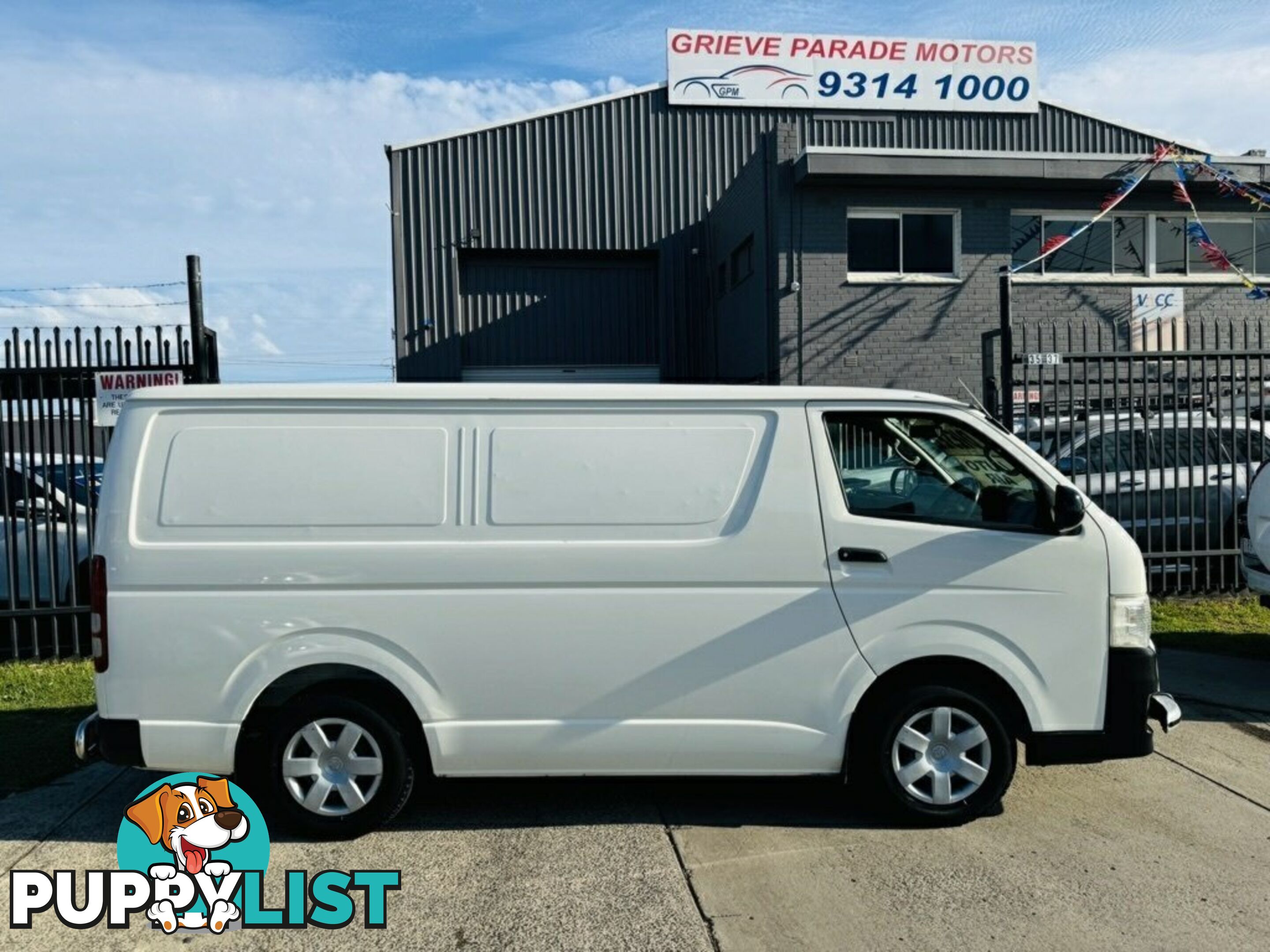 2011 Toyota HiAce LWB KDH201R MY11 Upgrade Van