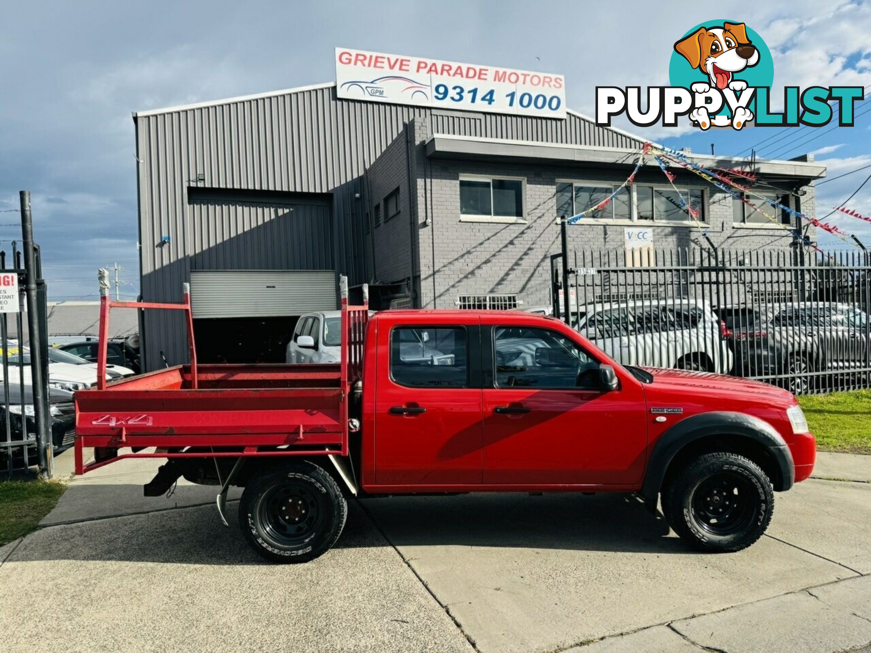 2007 Ford Ranger XL (4x4) PJ Dual Cab Chassis