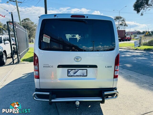 2008 Toyota HiAce LWB KDH201R MY07 Upgrade Van