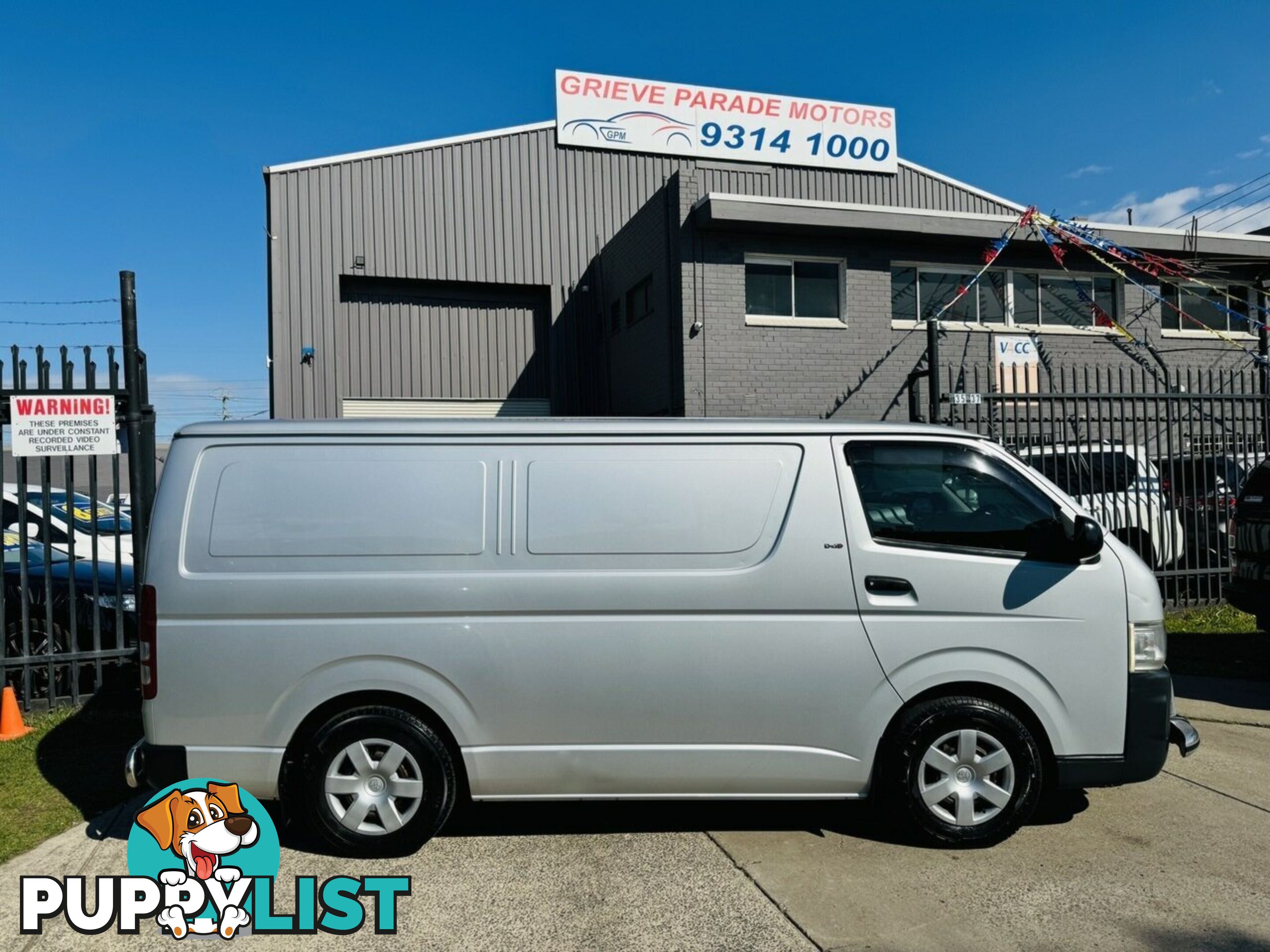 2008 Toyota HiAce LWB KDH201R MY07 Upgrade Van