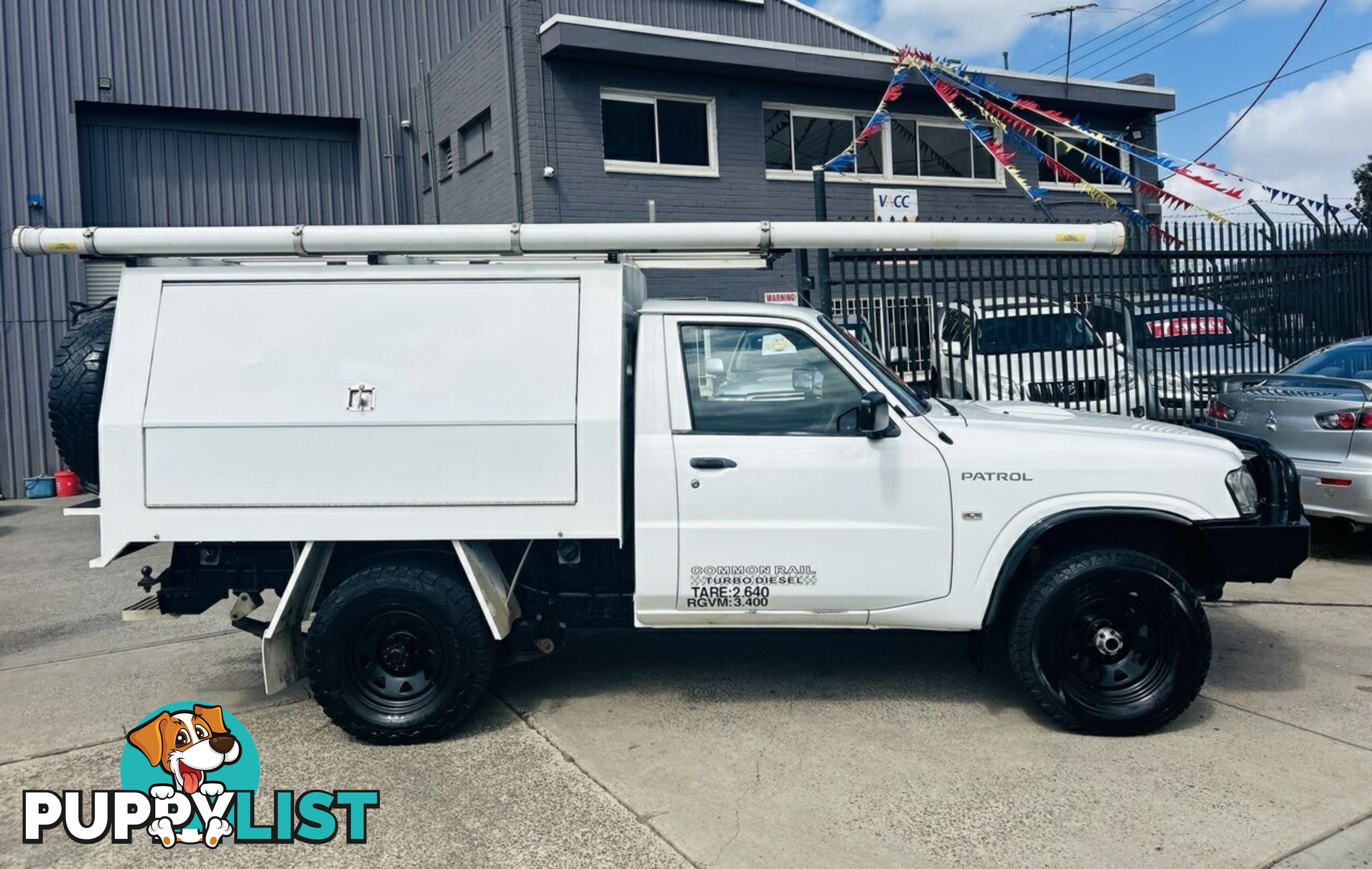 2011 Nissan Patrol DX (4x4) GU MY08 Leaf Cab Chassis