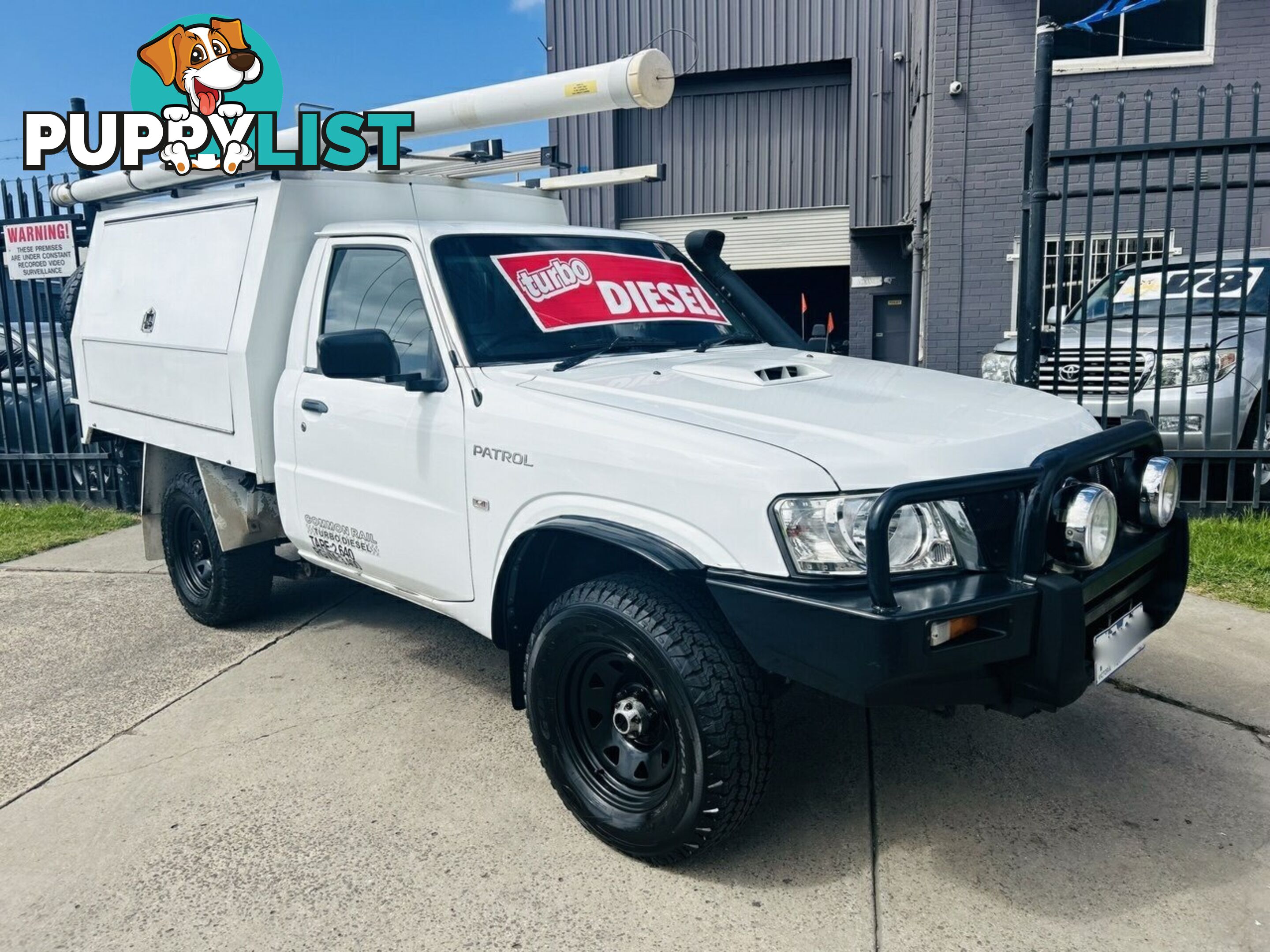 2011 Nissan Patrol DX (4x4) GU MY08 Leaf Cab Chassis