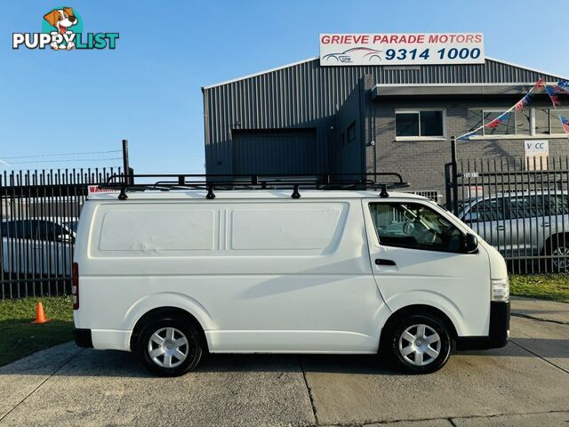 2017 Toyota HiAce LWB KDH201R MY16 Van