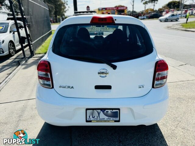 2012 Nissan Micra ST K13 Hatchback