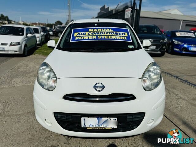 2012 Nissan Micra ST K13 Hatchback