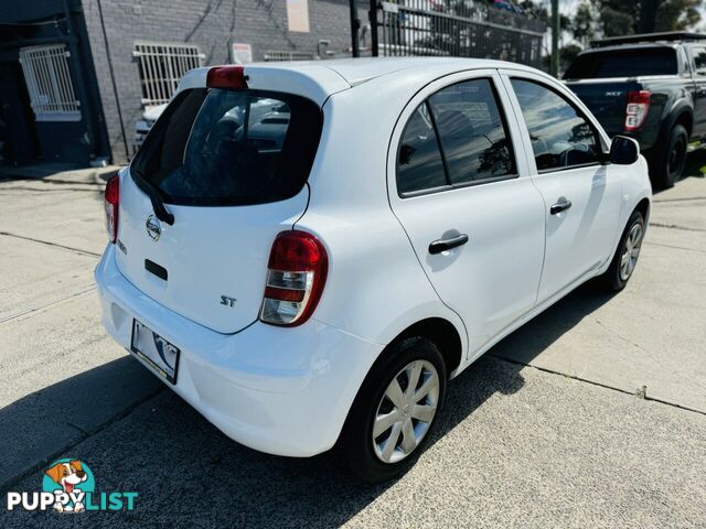 2012 Nissan Micra ST K13 Hatchback