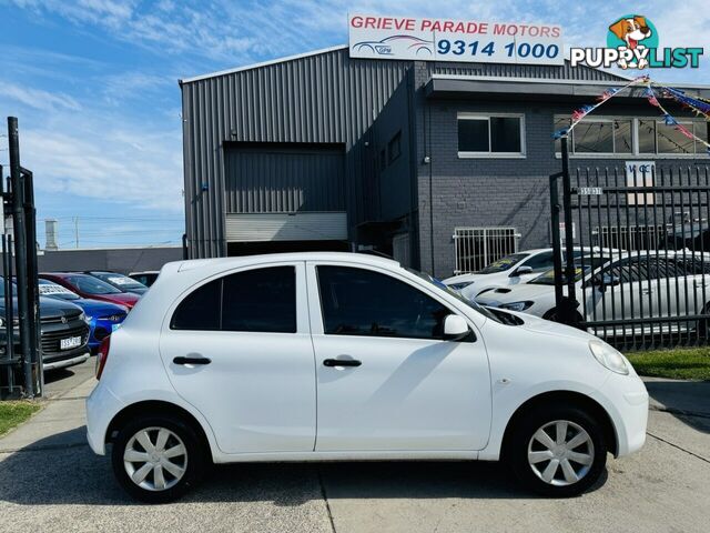 2012 Nissan Micra ST K13 Hatchback