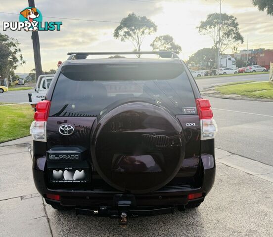 2012 Toyota Landcruiser Prado GXL (4x4) KDJ150R 11 Upgrade Wagon