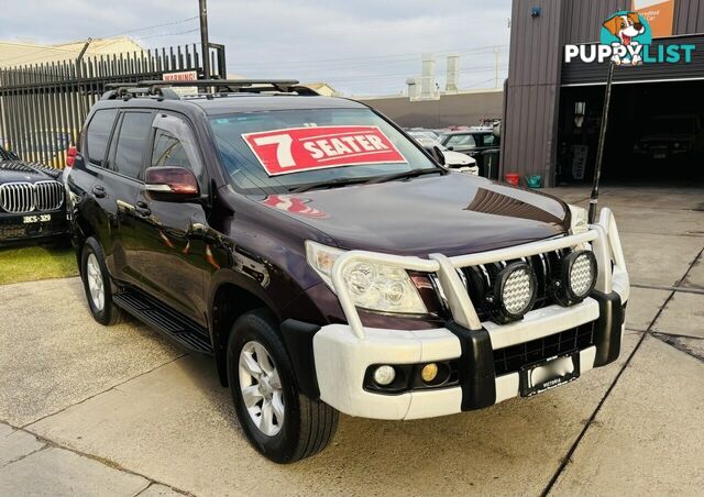 2012 Toyota Landcruiser Prado GXL (4x4) KDJ150R 11 Upgrade Wagon