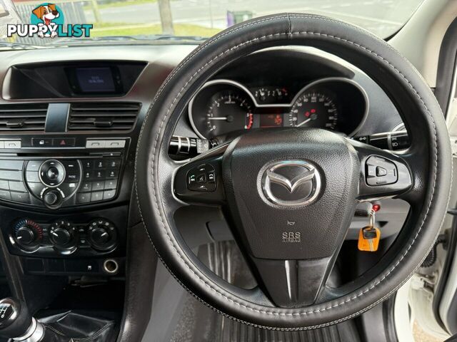 2013 Mazda BT-50 XT Hi-Rider (4x2)  Freestyle Cab Chassis