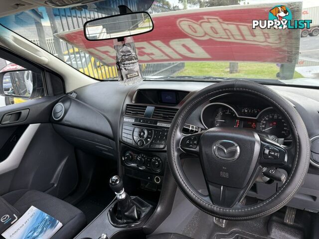 2013 Mazda BT-50 XT Hi-Rider (4x2)  Freestyle Cab Chassis