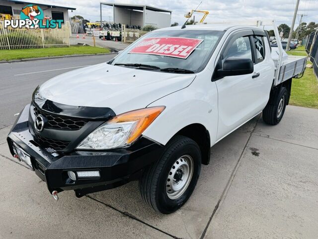 2013 Mazda BT-50 XT Hi-Rider (4x2)  Freestyle Cab Chassis
