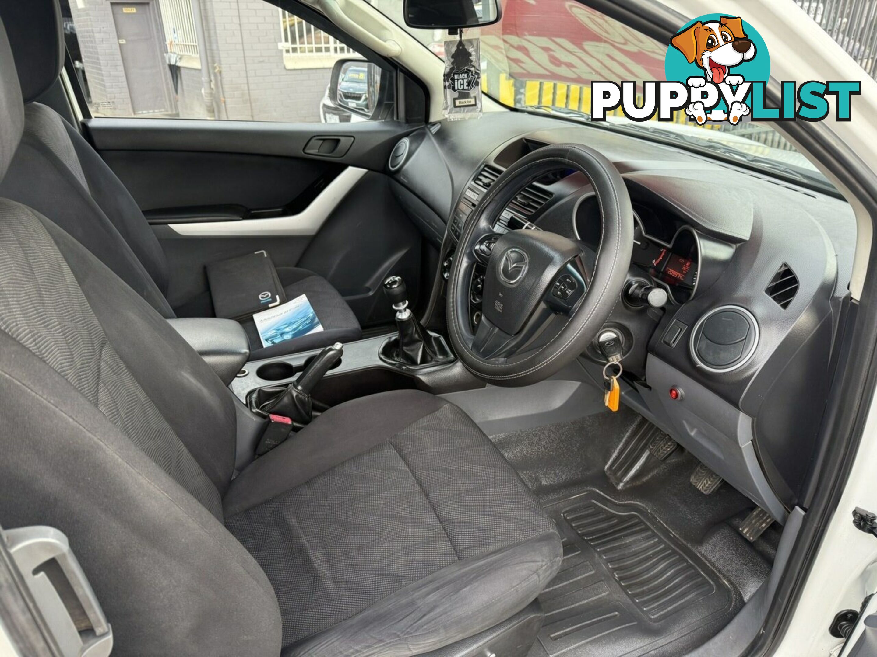 2013 Mazda BT-50 XT Hi-Rider (4x2)  Freestyle Cab Chassis