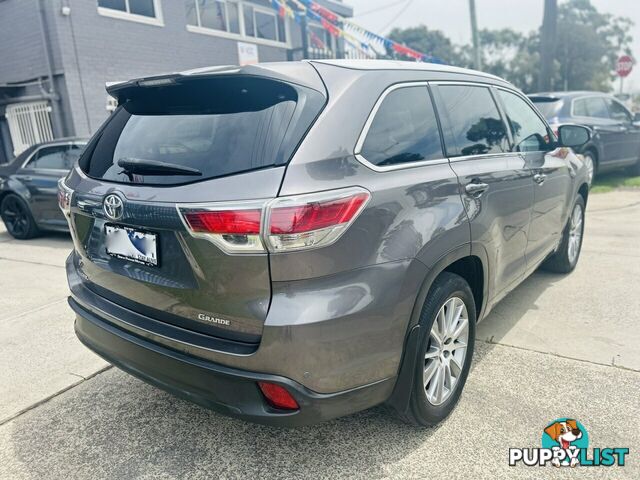 2015 Toyota Kluger Grande (4x2) GSU50R Wagon