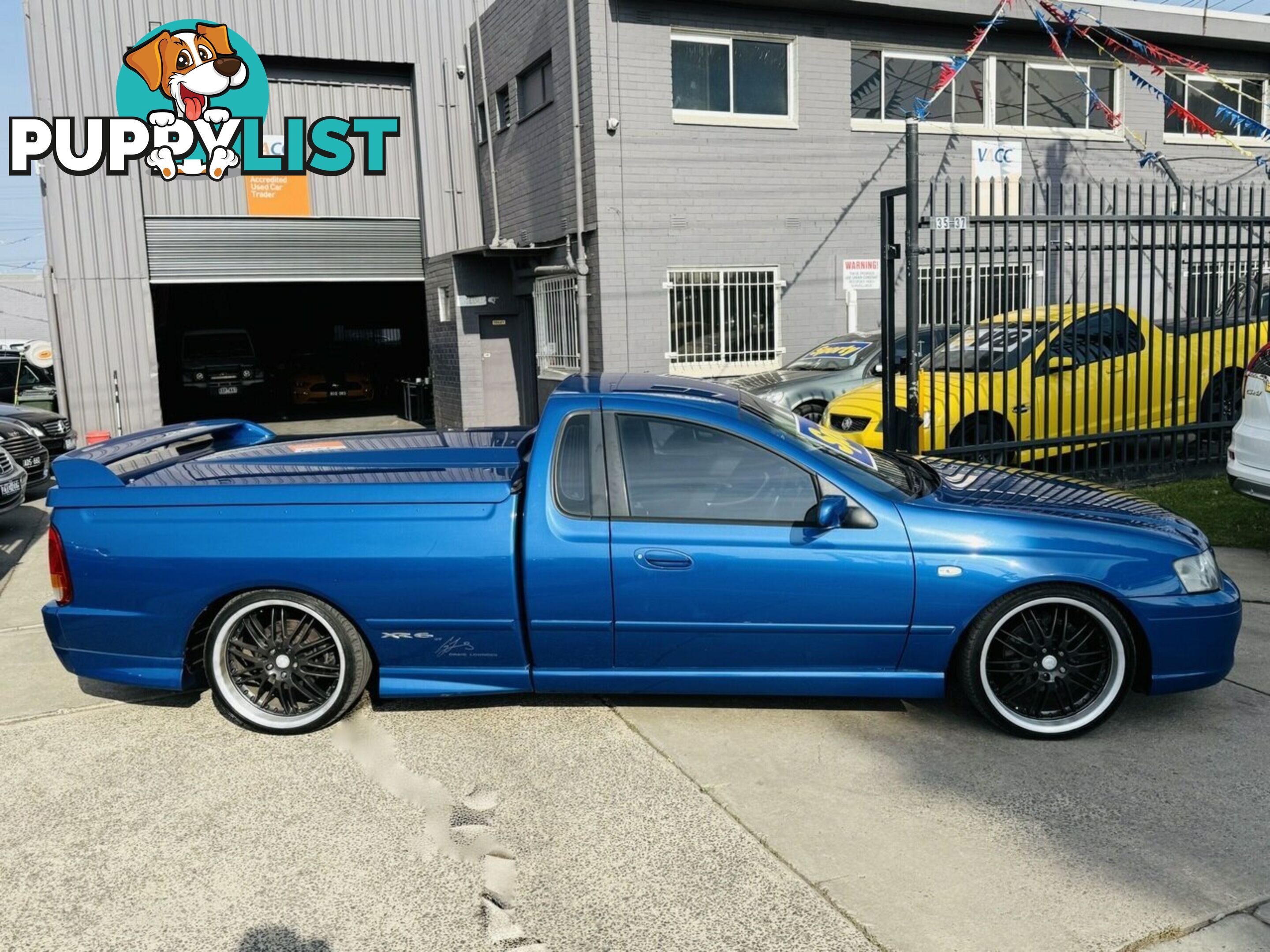 2007 Ford Falcon XR6 (LPG) Craig Lowndes BF MkII Utility