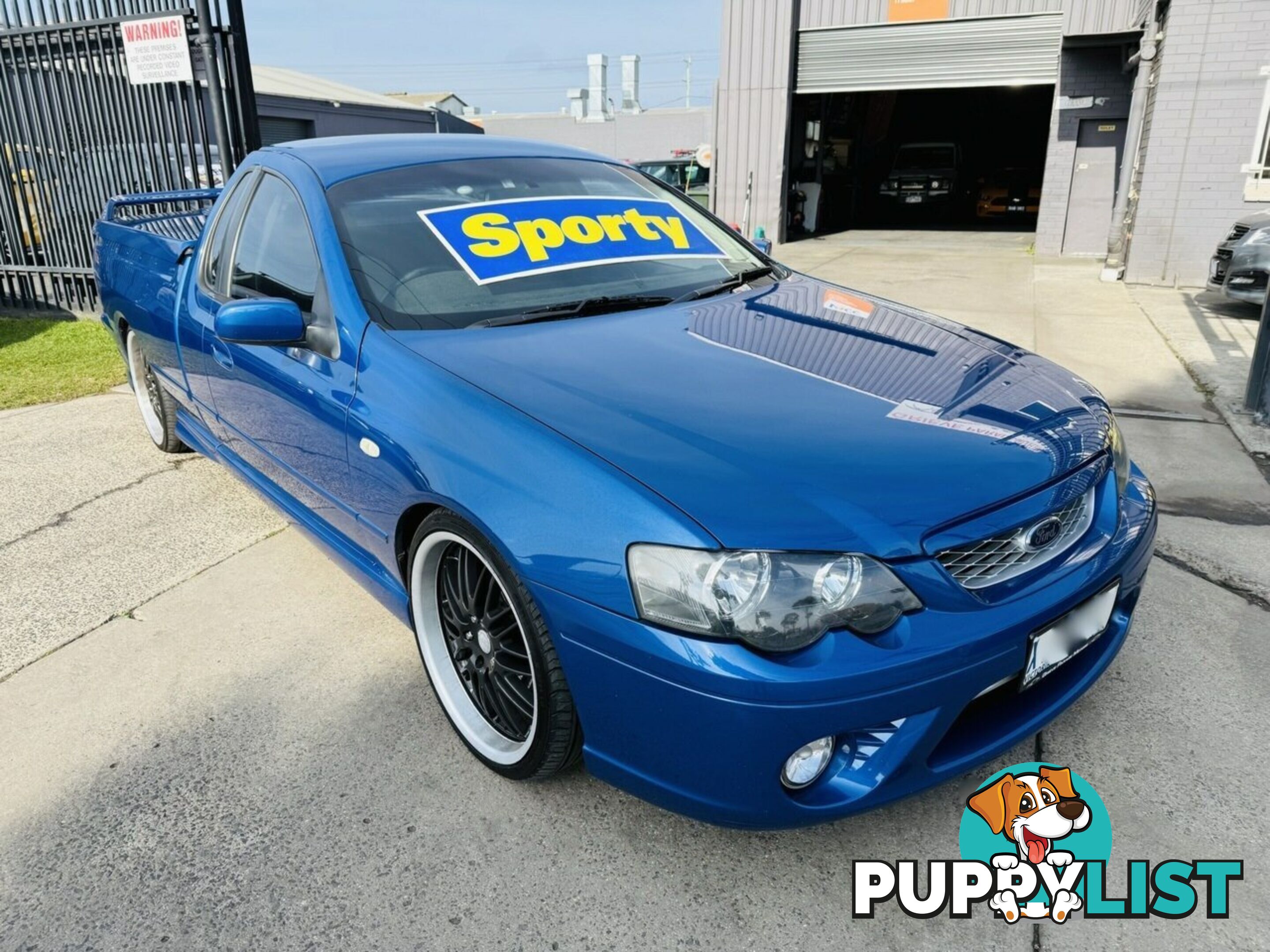 2007 Ford Falcon XR6 (LPG) Craig Lowndes BF MkII Utility
