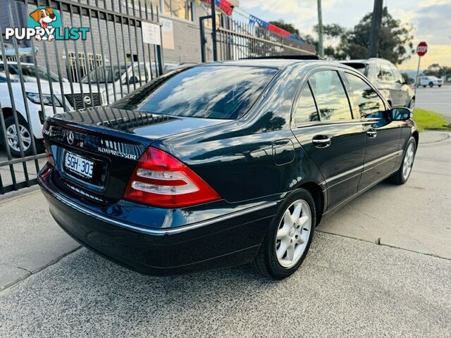 2001 Mercedes-Benz C200 Kompressor Elegance W203 Sedan