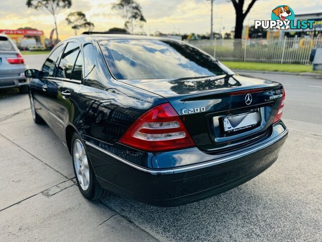 2001 Mercedes-Benz C200 Kompressor Elegance W203 Sedan