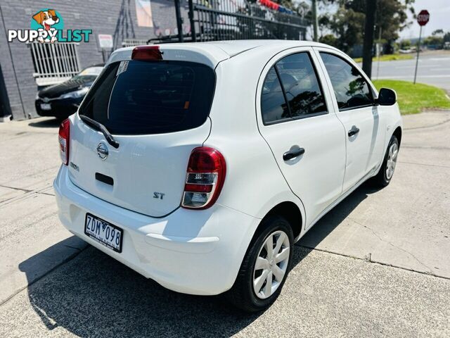 2011 Nissan Micra ST K13 Hatchback