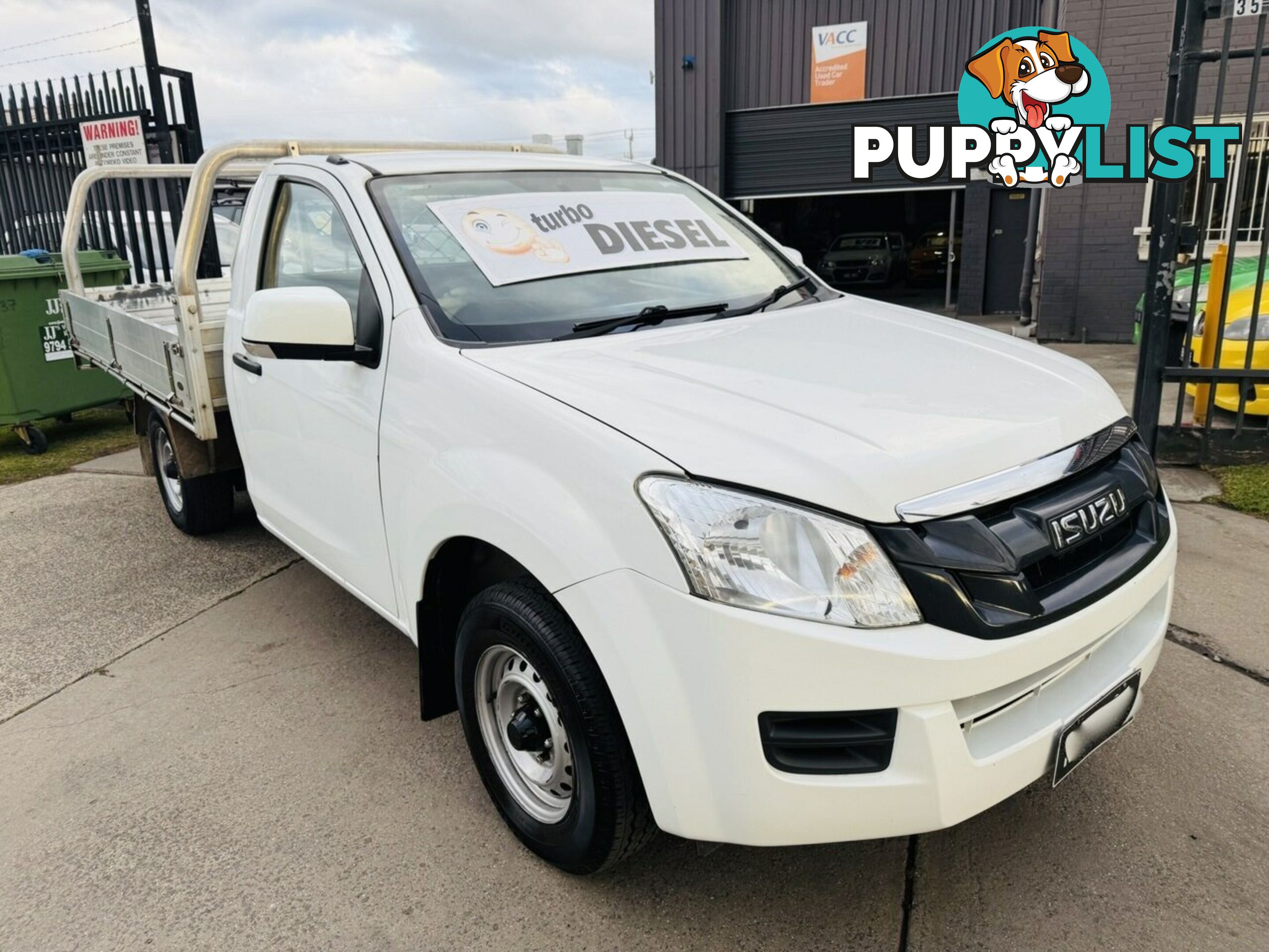 2016 Isuzu D-MAX SX (4x2) TF MY15 Cab Chassis