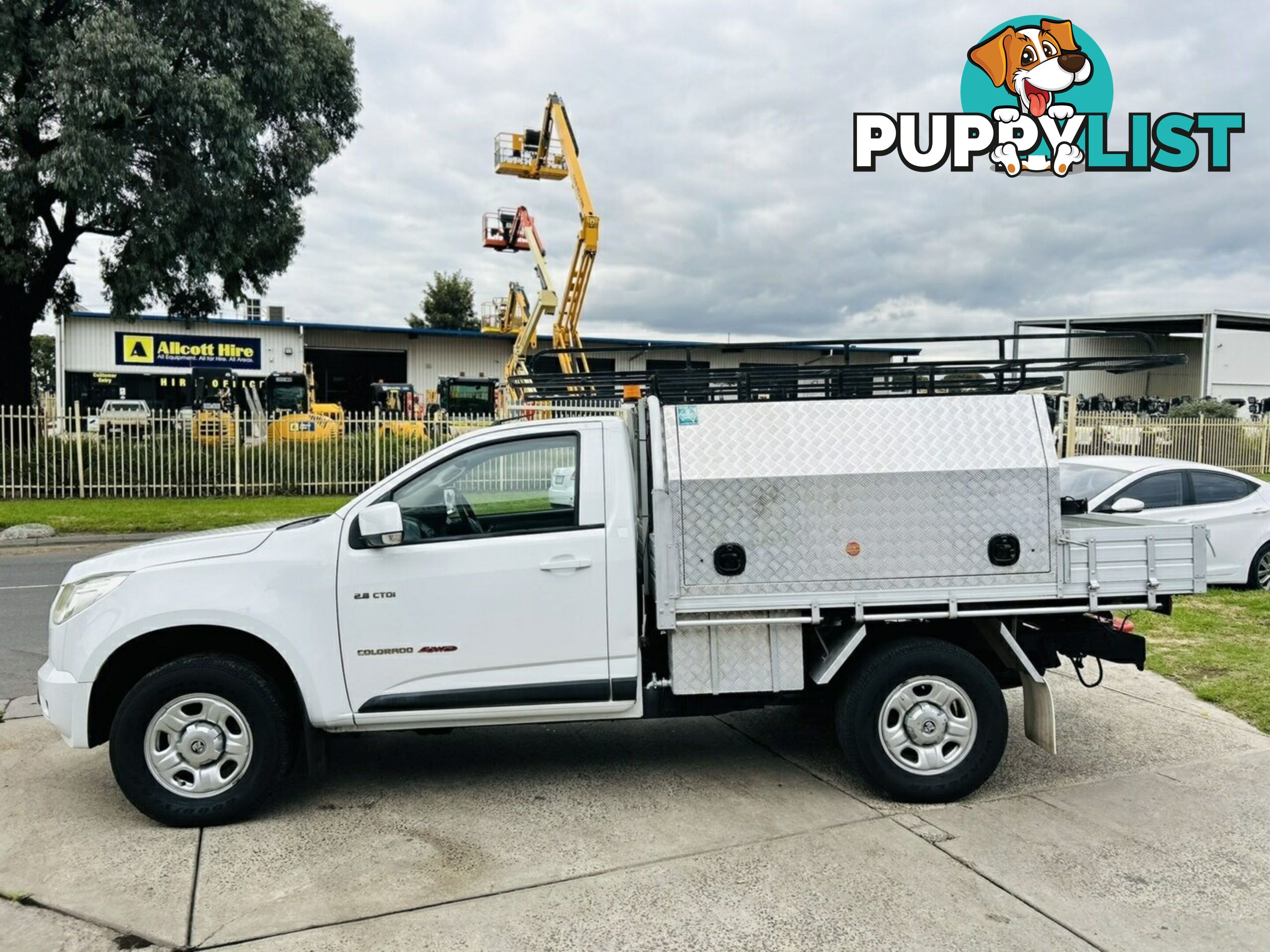 2012 Holden Colorado LX (4x4) RG Cab Chassis