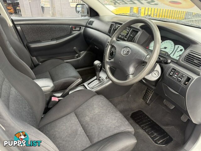 2004 Toyota Corolla Ascent Seca ZZE122R Hatchback
