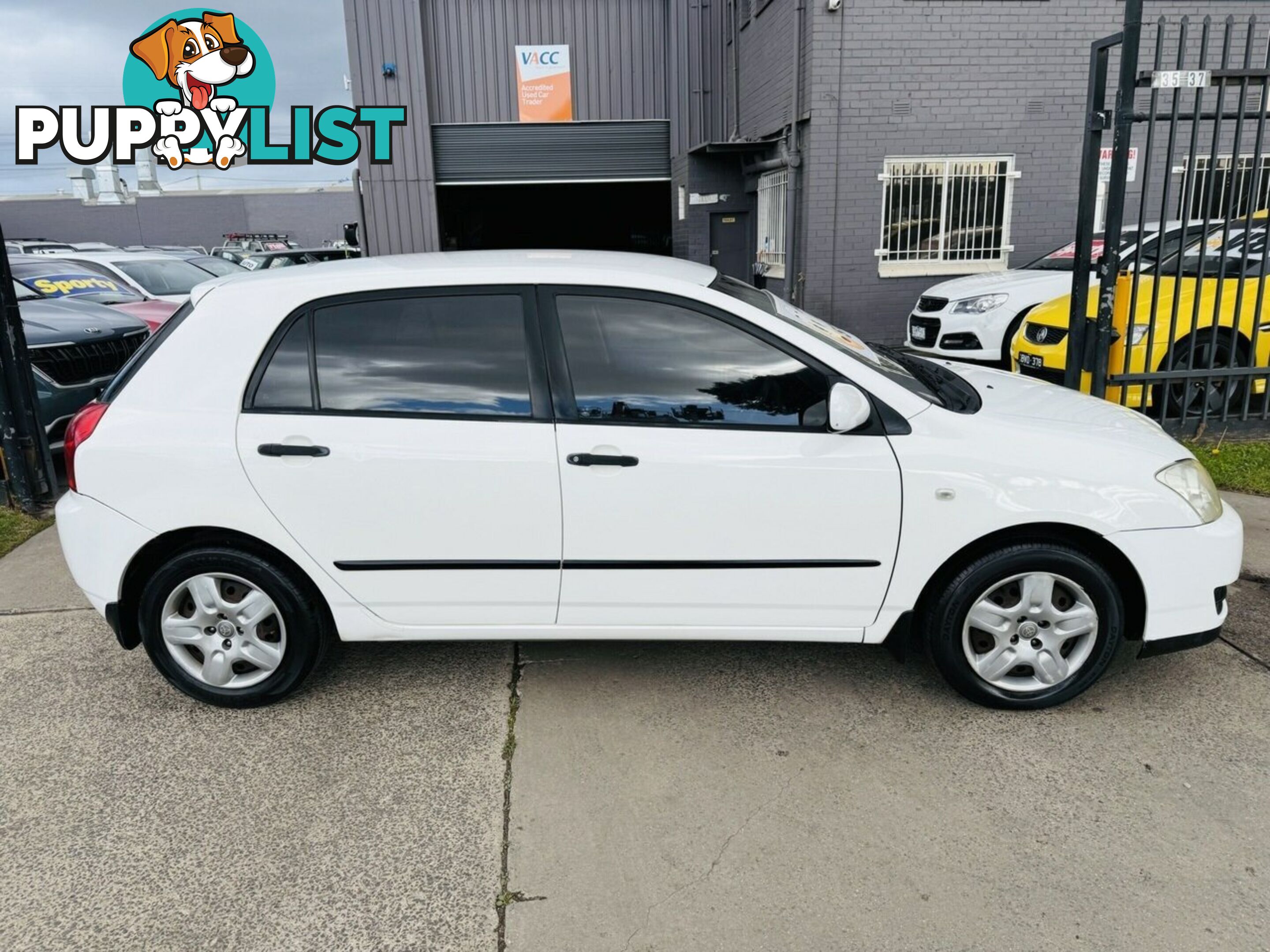 2004 Toyota Corolla Ascent Seca ZZE122R Hatchback
