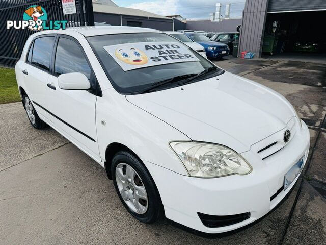 2004 Toyota Corolla Ascent Seca ZZE122R Hatchback