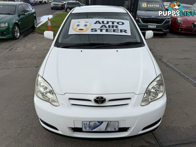 2004 Toyota Corolla Ascent Seca ZZE122R Hatchback