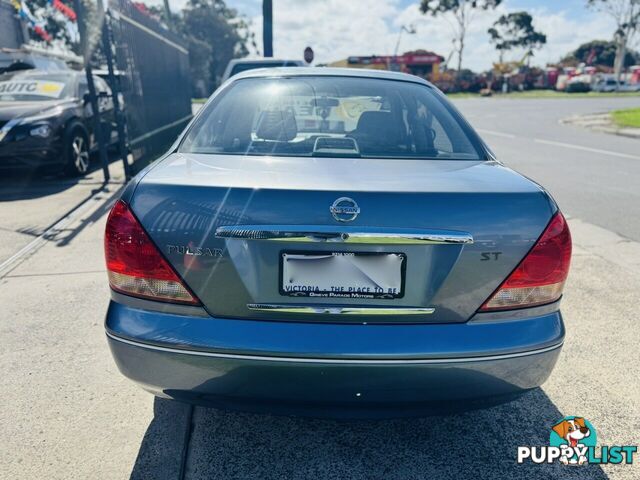 2006 Nissan Pulsar ST N16 MY04 Sedan