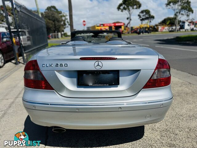 2005 Mercedes-Benz CLK280 Avantgarde C209 MY06 Cabriolet