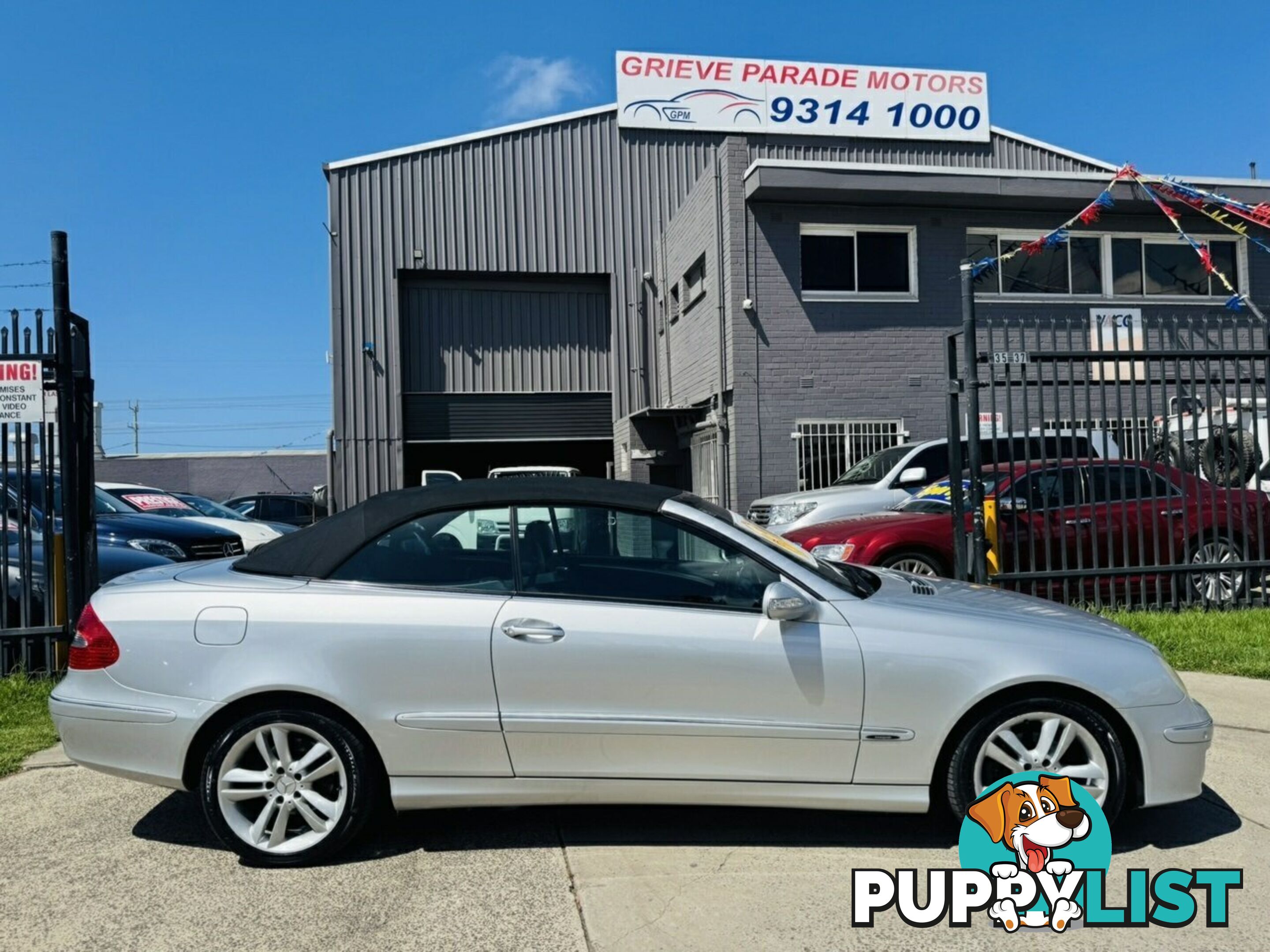 2005 Mercedes-Benz CLK280 Avantgarde C209 MY06 Cabriolet