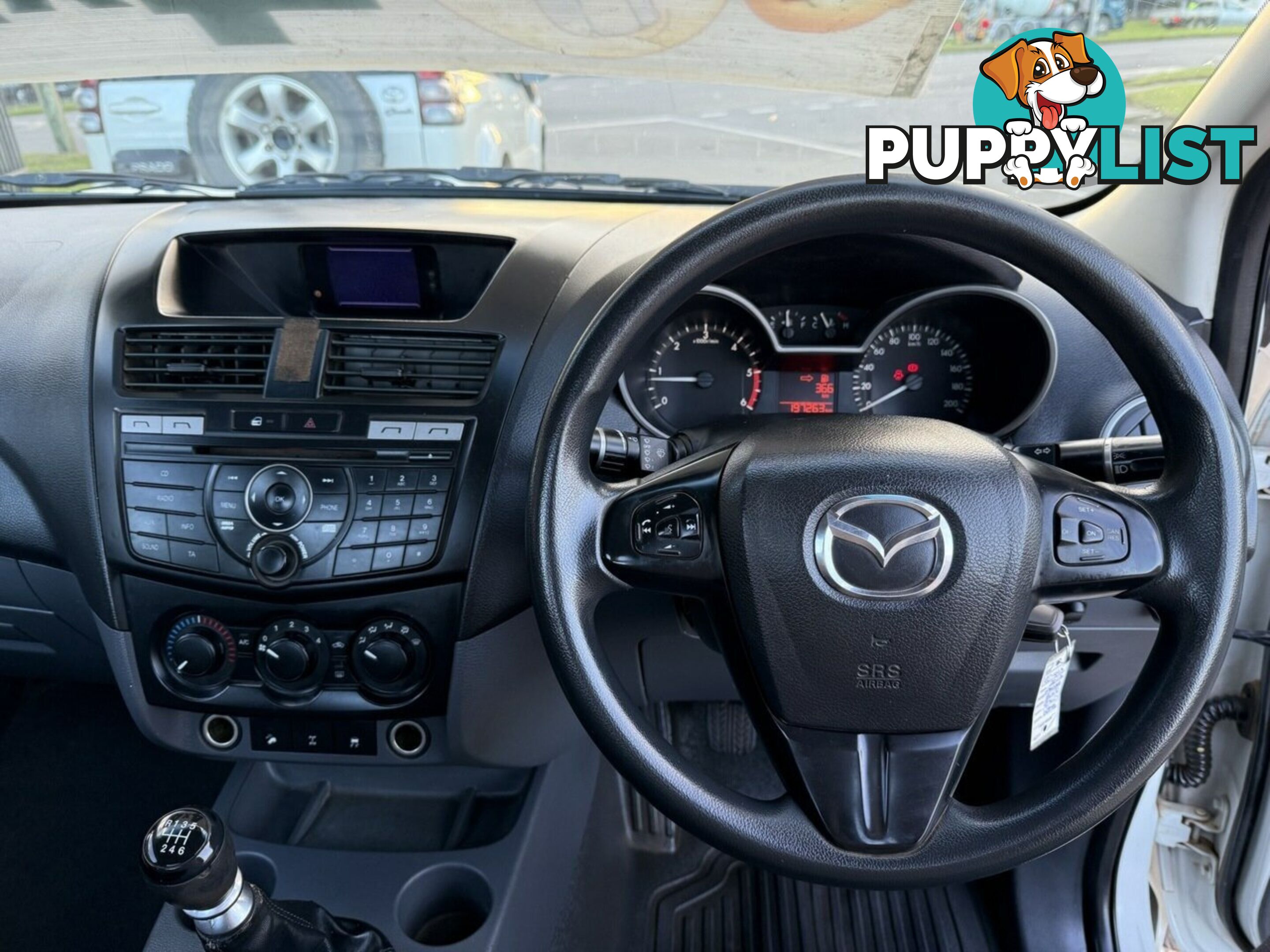 2012 Mazda BT-50 XT (4x4)  Cab Chassis