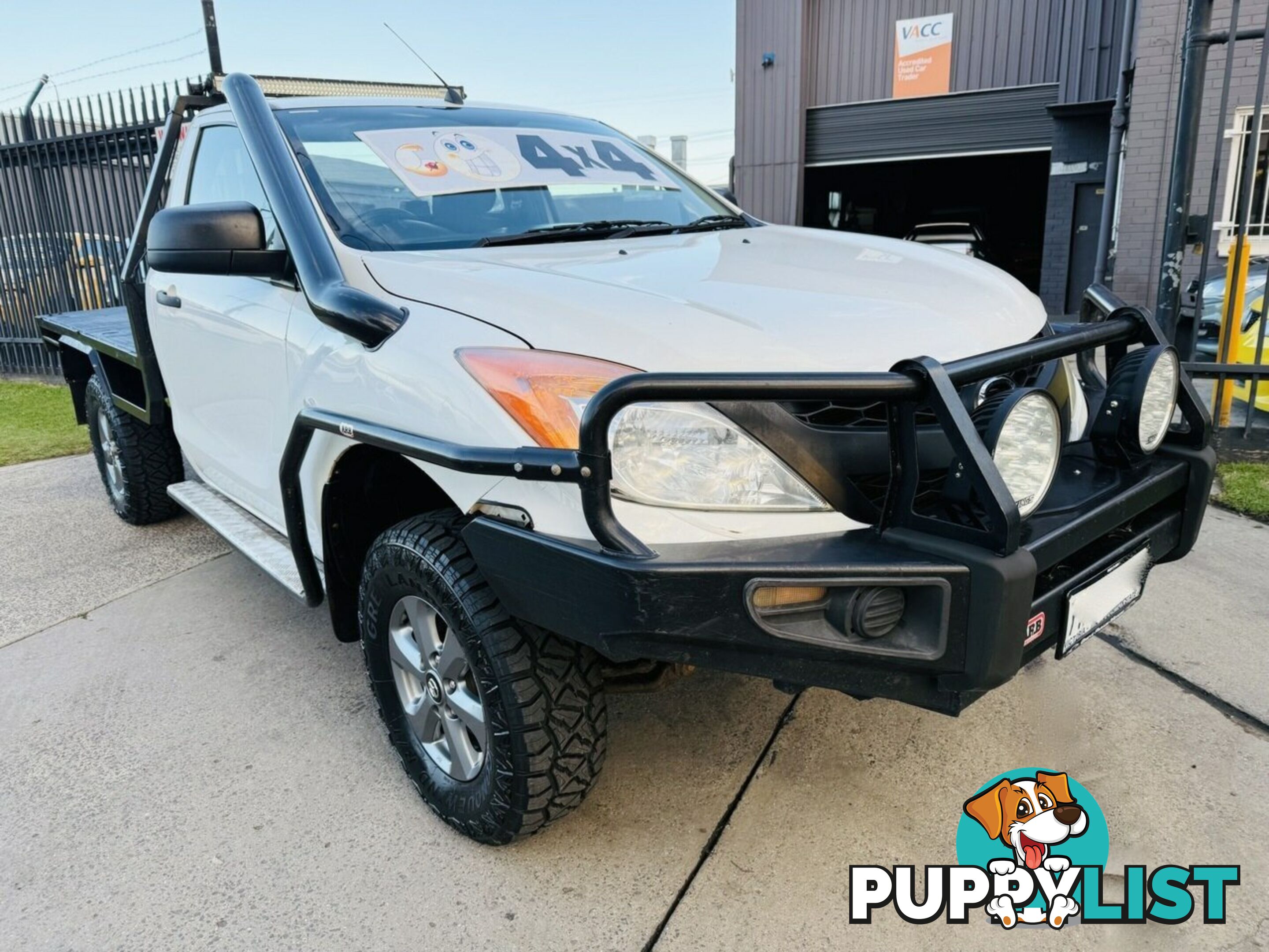 2012 Mazda BT-50 XT (4x4)  Cab Chassis