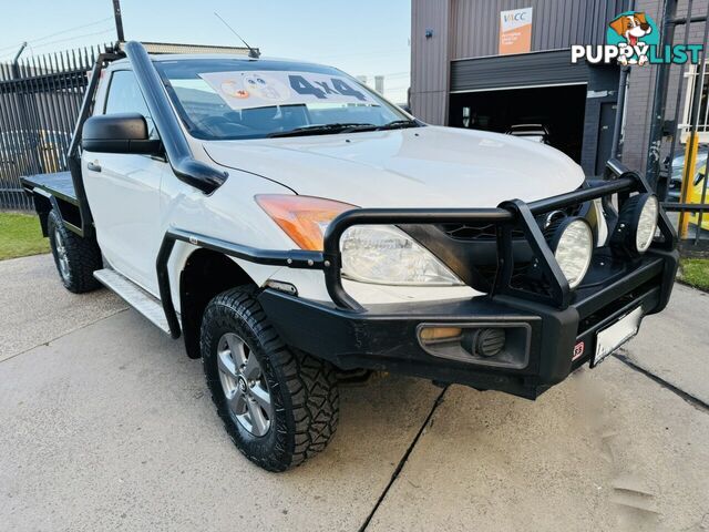 2012 Mazda BT-50 XT (4x4)  Cab Chassis
