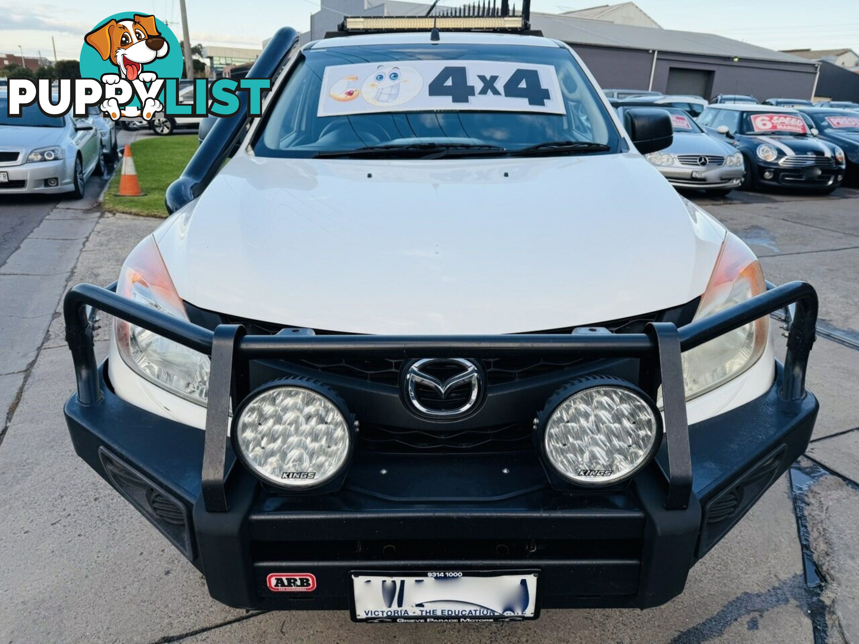 2012 Mazda BT-50 XT (4x4)  Cab Chassis