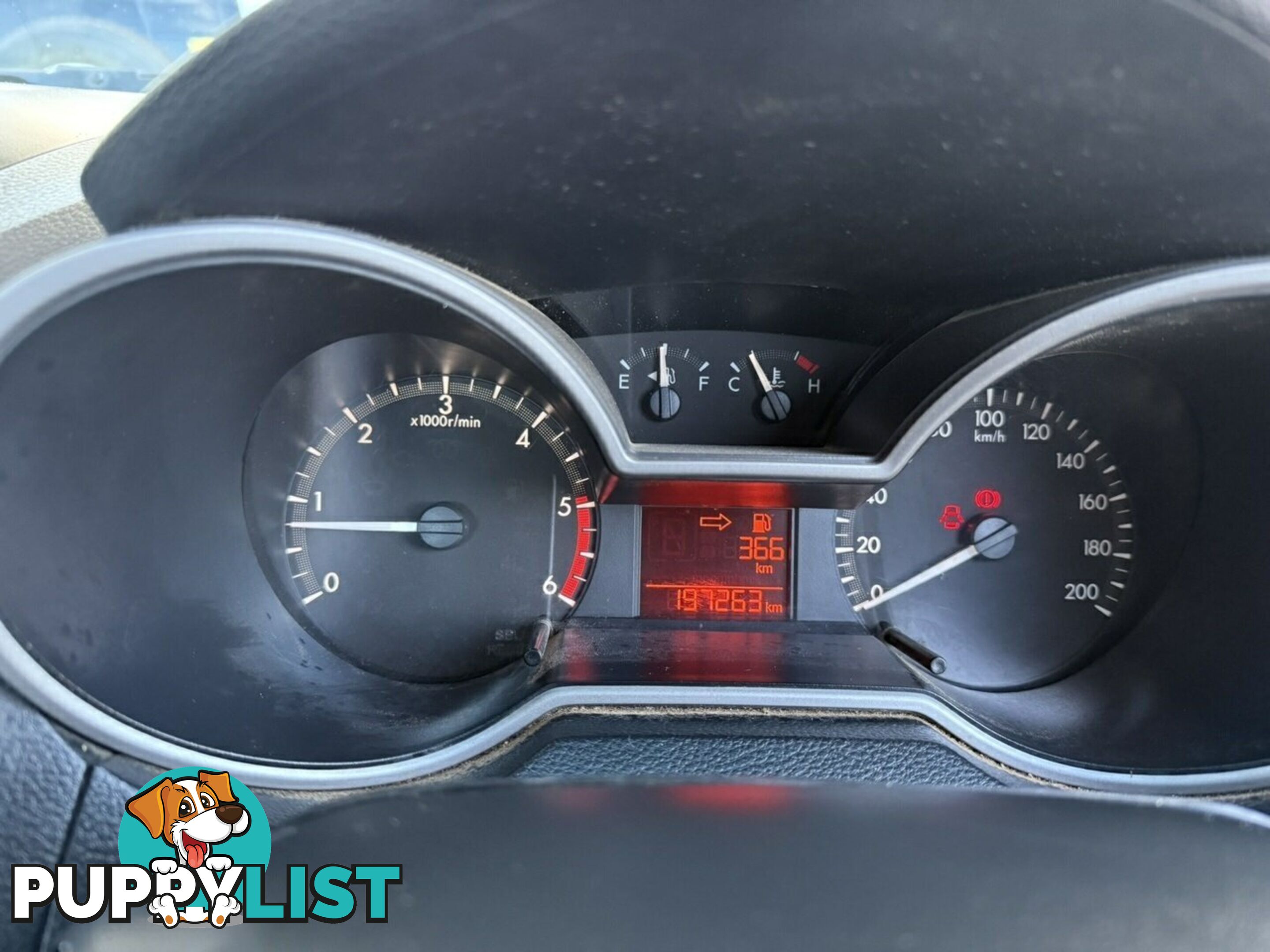 2012 Mazda BT-50 XT (4x4)  Cab Chassis