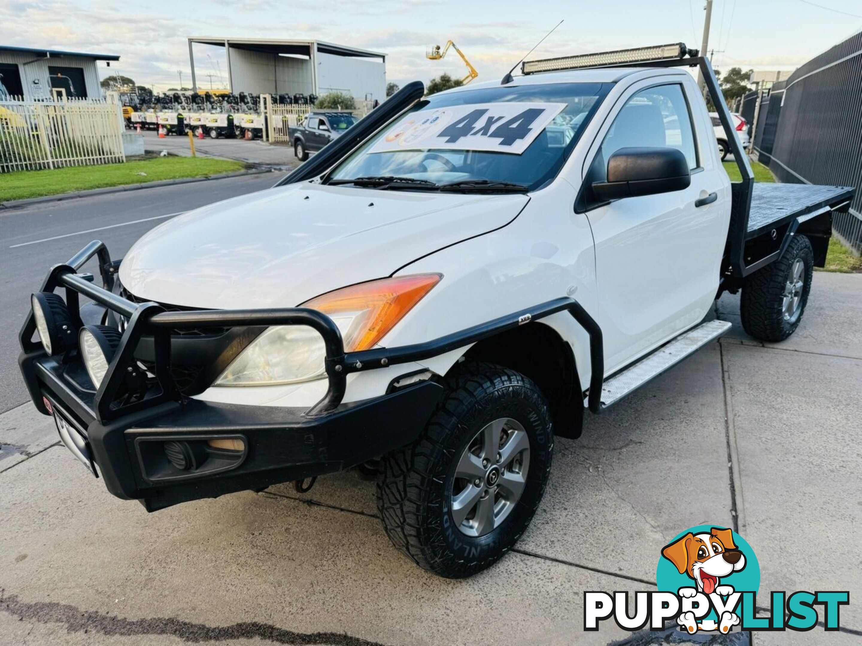 2012 Mazda BT-50 XT (4x4)  Cab Chassis